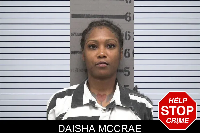 Daisha McCrae Mugshots