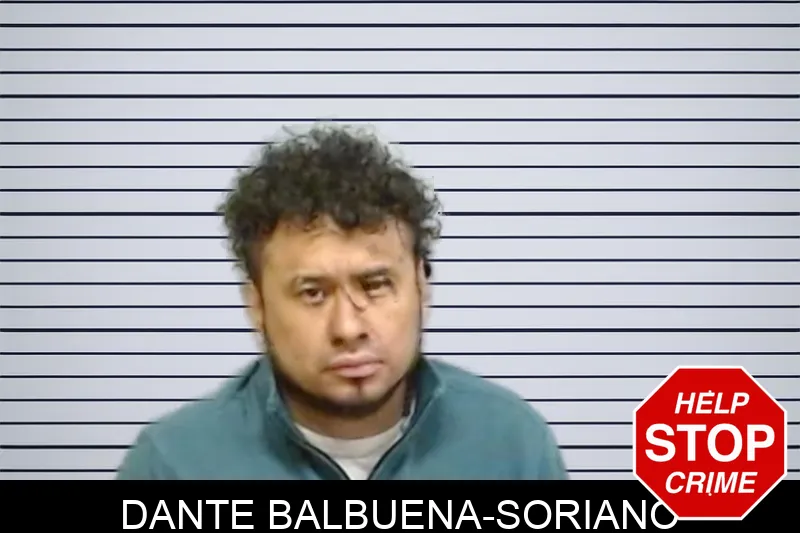Dante Balbuena-Soriano mugshot