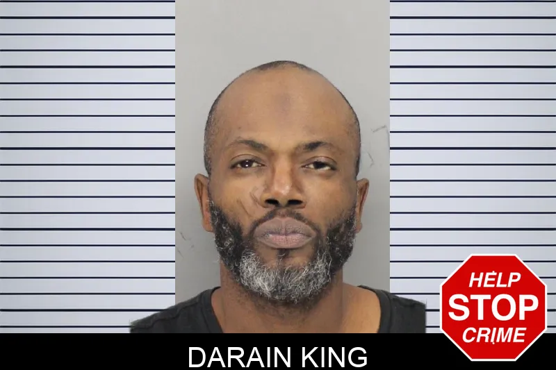 Darain King mugshot