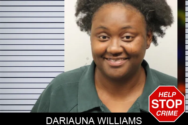 Dariauna Williams mugshot – Chatham County , Georgia Dariauna Williams mugshot