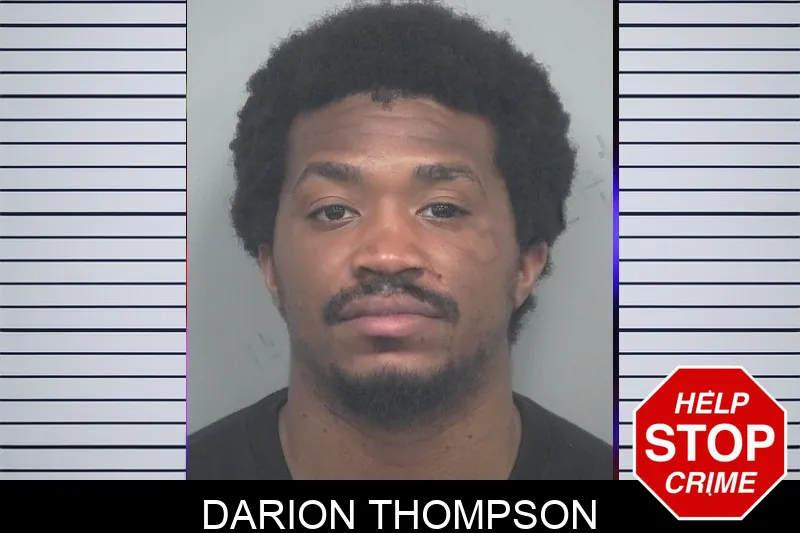 Darion Thompson mugshot