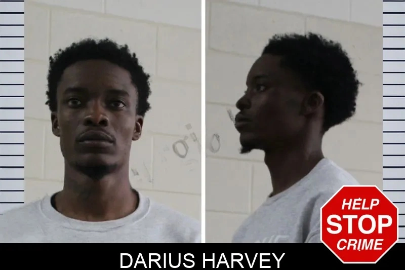 Darius Harvey mugshot