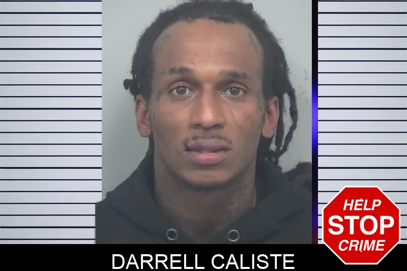 Darrell Caliste mugshot
