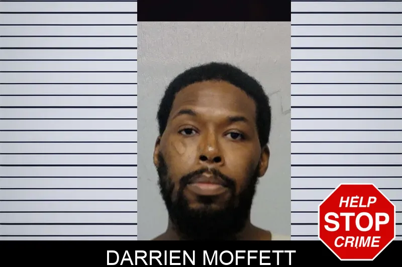 Darrien Moffett mugshot