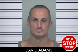 David Adams mugshot