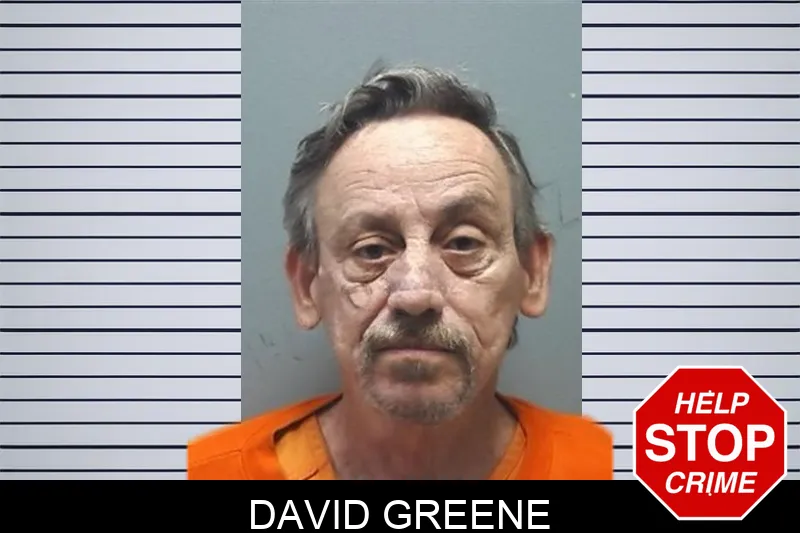 David Greene mugshot