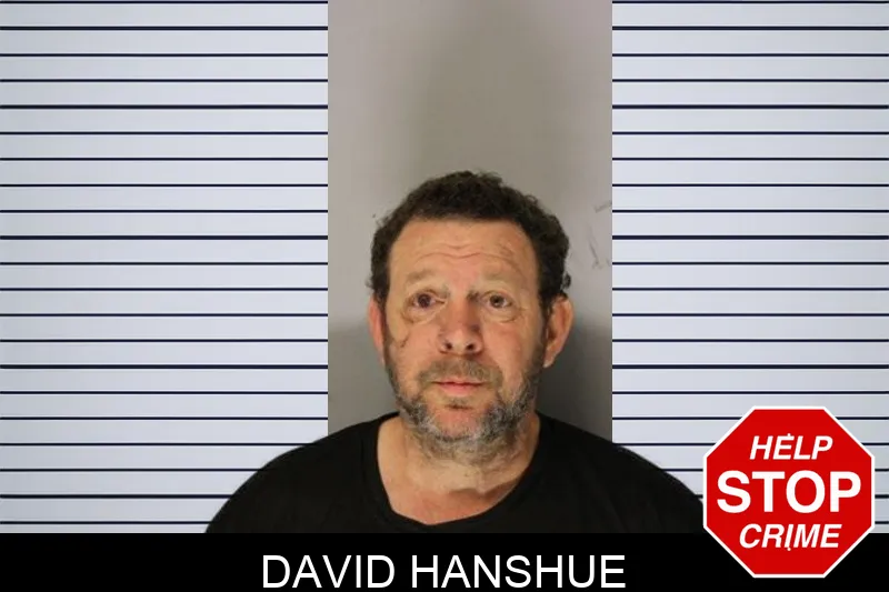 David Hanshue mugshot