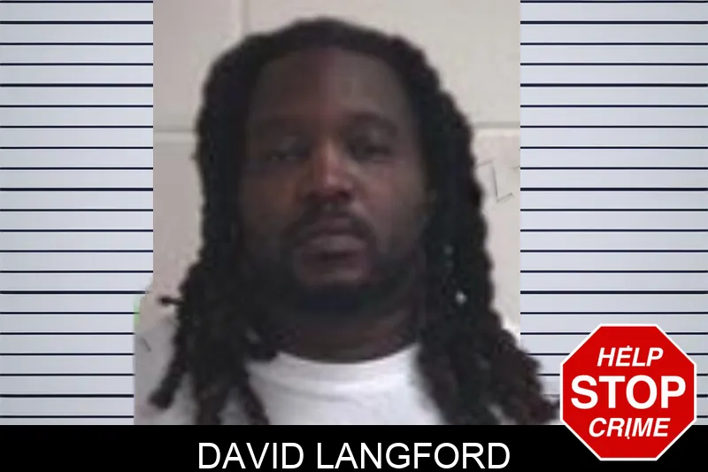 David Langford mugshot