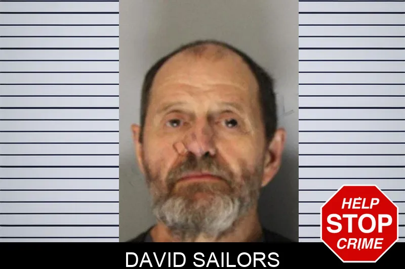 David Sailors mugshot