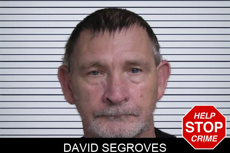 David Segroves mugshot