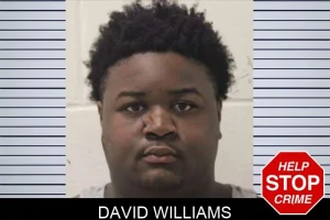 David Williams mugshot