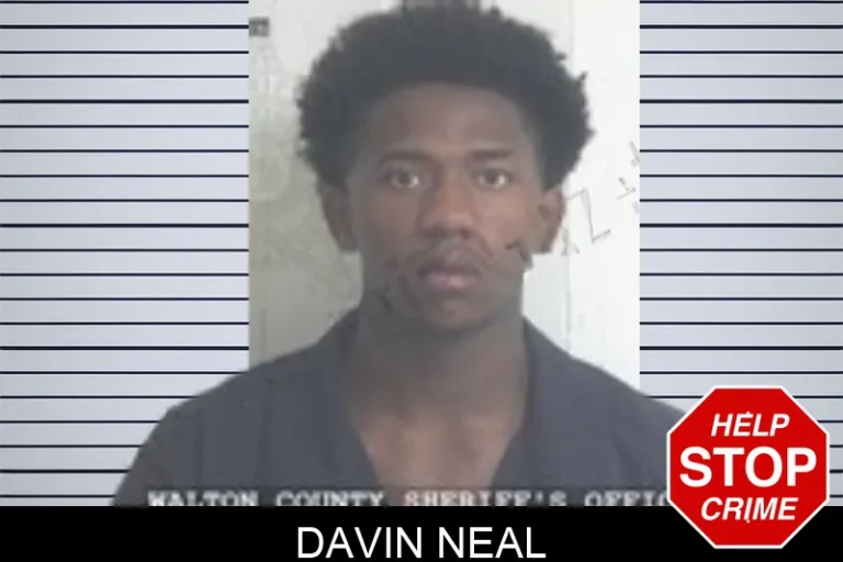 Davin Neal mugshot – Walton County , Georgia Davin Neal