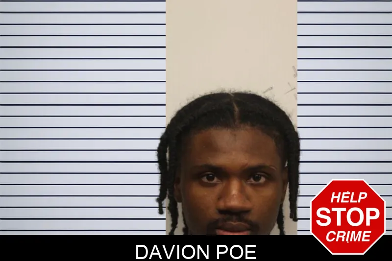 Davion Poe mugshot