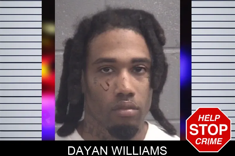 Dayan Williams mugshot