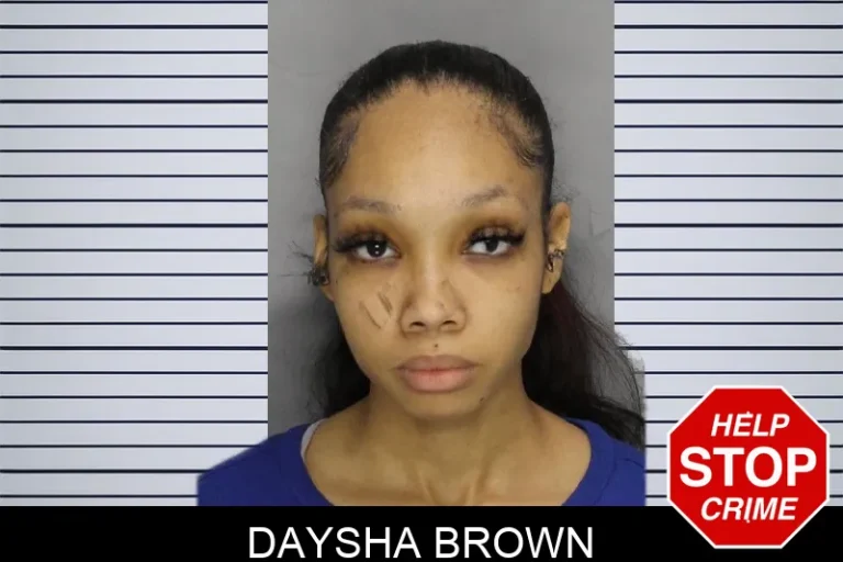 Daysha Brown mugshot – Cobb County , Georgia Daysha Brown