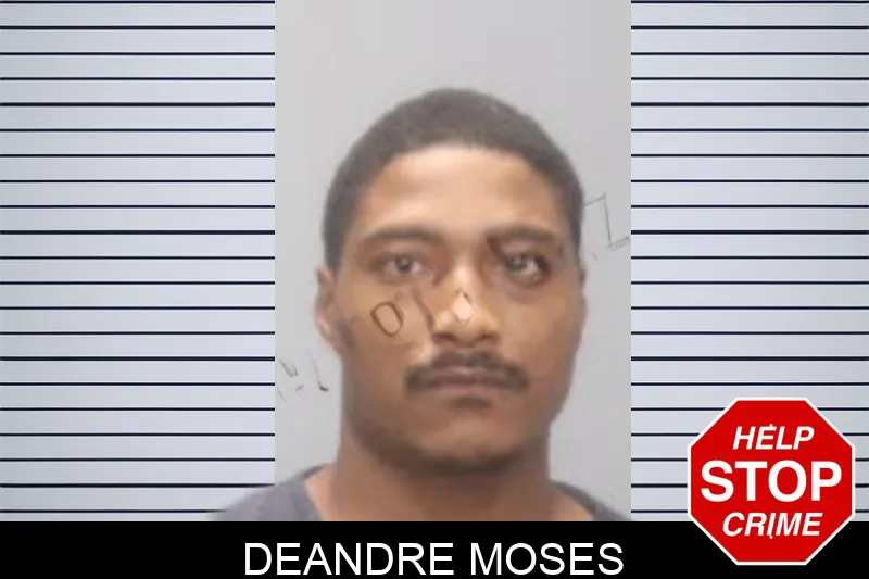 Deandre Moses mugshot