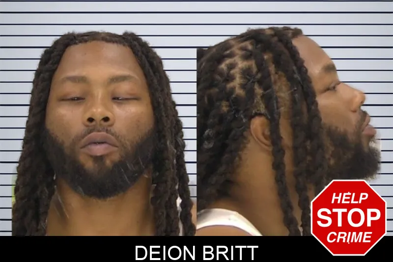Deion Britt mugshot