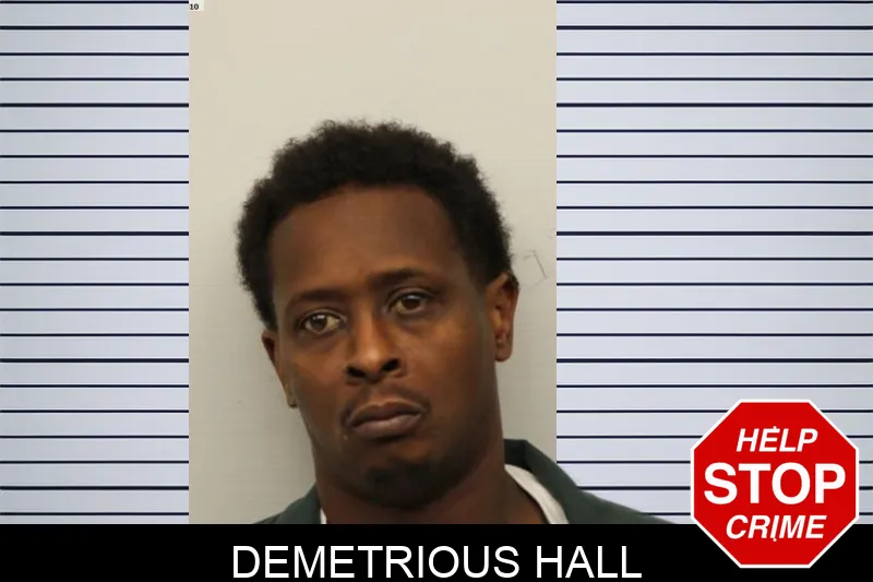 Demetrious Hall mugshot