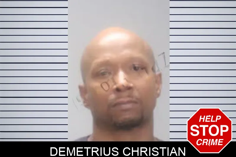 Demetrius Christian mugshot – Muscogee County , Georgia Demetrius Christian mugshot