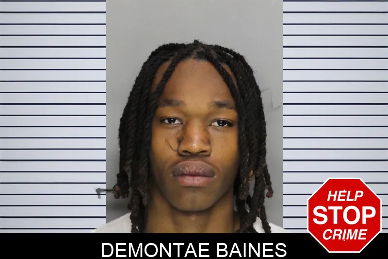 Demontae Baines mugshot