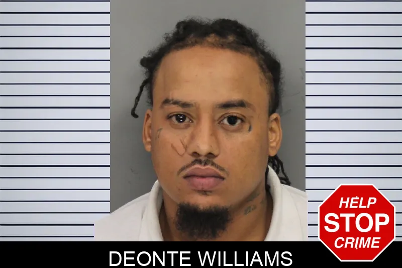 Deonte Williams mugshot
