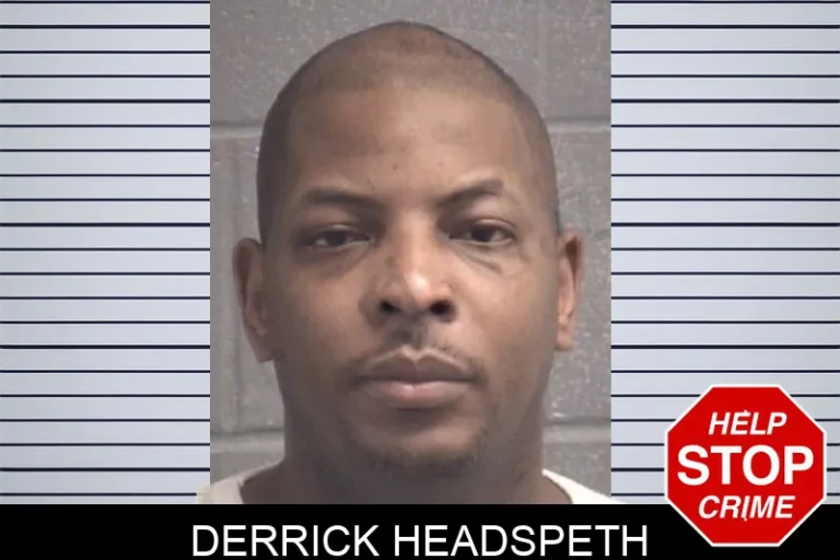 Derrick Headspeth mugshot – Spalding County , Georgia Derrick Headspeth
