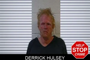Derrick Hulsey mugshot