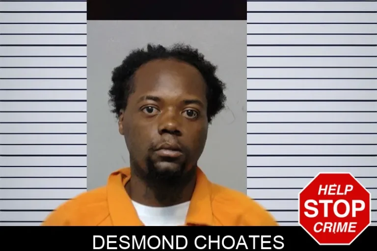Desmond Choates mugshot – Bibb County , Georgia Desmond Choates