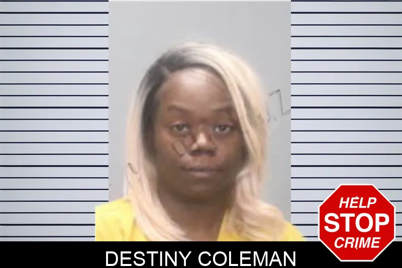 Destiny Coleman Mugshots