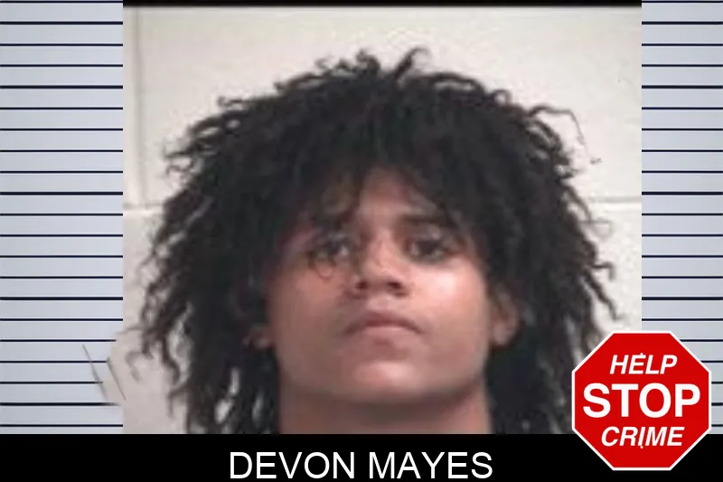 Devon Mayes Mugshots