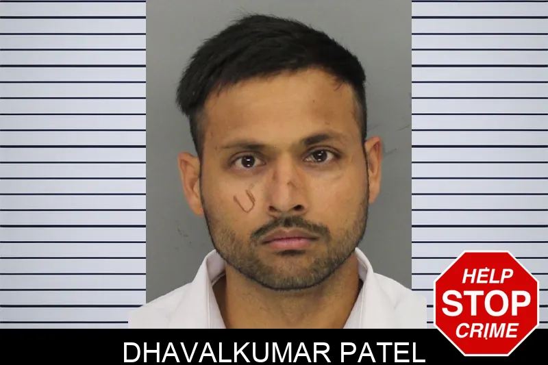 Dhavalkumar Patel mugshot