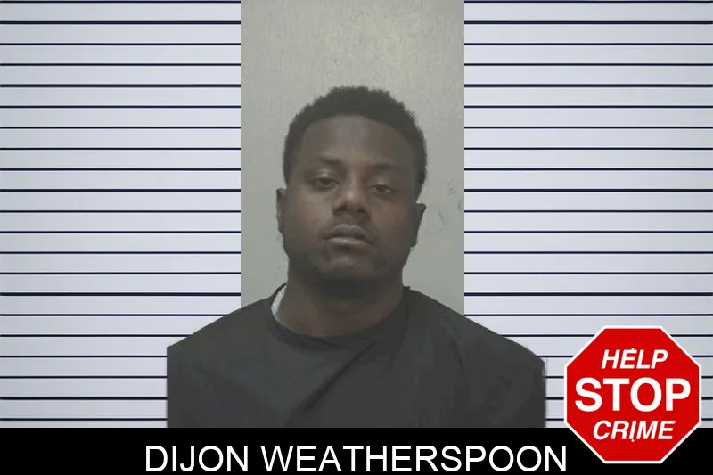 Dijon Weatherspoon mugshot