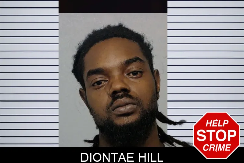 Diontae Hill mugshot – Bibb County , Georgia Diontae Hill mugshot