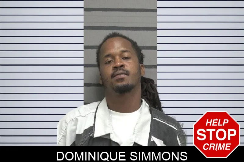 Dominique Simmons Mugshots