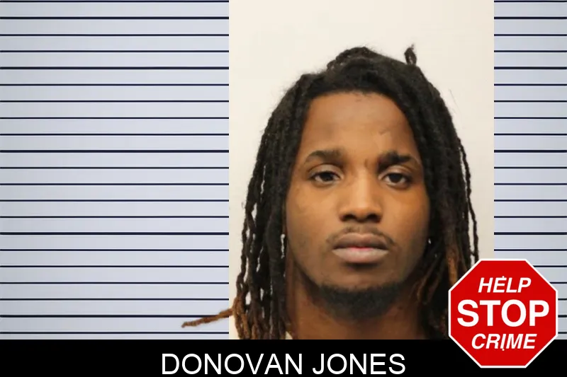 Donovan Jones mugshot