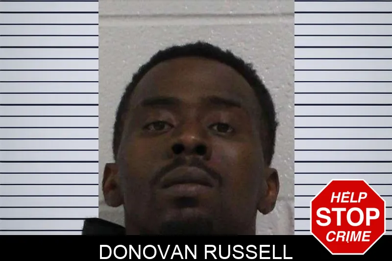 Donovan Russell mugshot