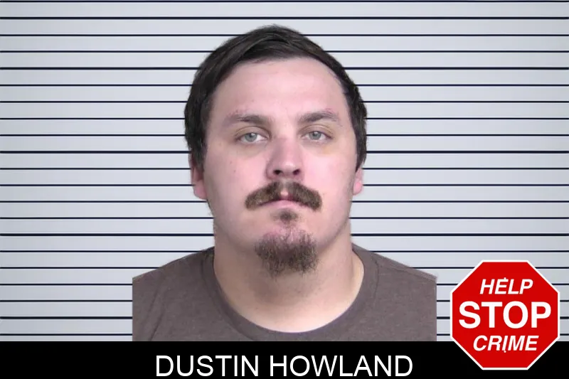 Dustin Howland mugshot