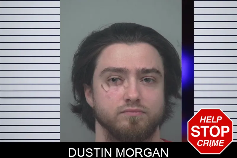 Dustin Morgan mugshot