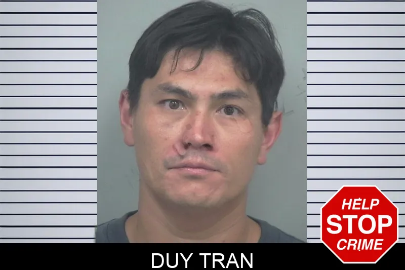Duy Tran mugshot