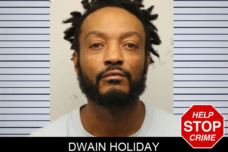 Dwain Holiday mugshot