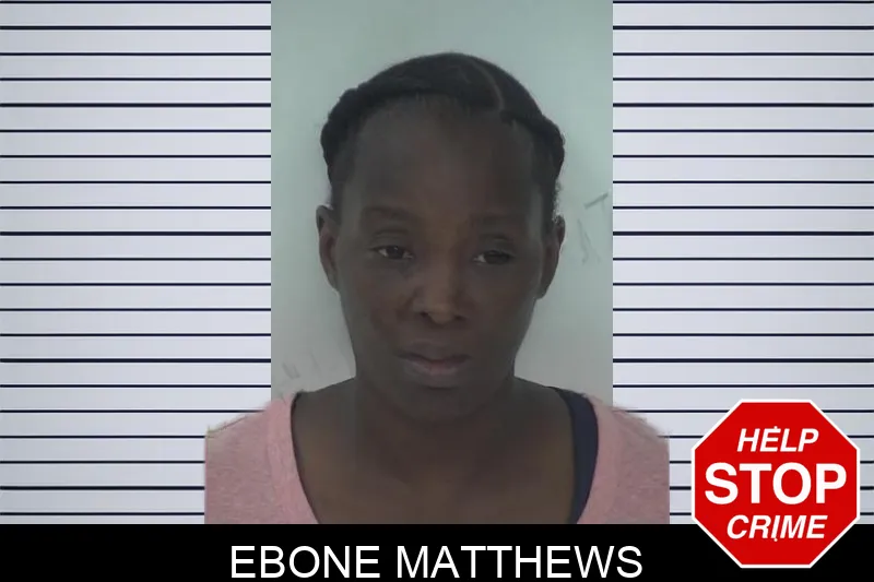 Ebone Matthews Mugshots