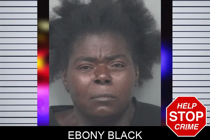 Ebony Black mugshot