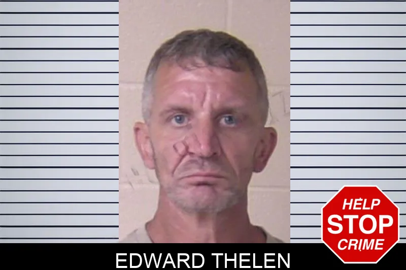 Edward Thelen Mugshots