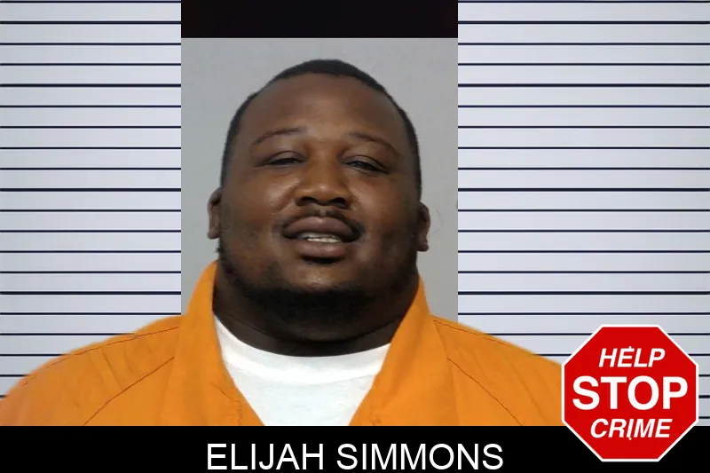Elijah Simmons mugshot – Bibb County , Georgia Elijah Simmons mugshot