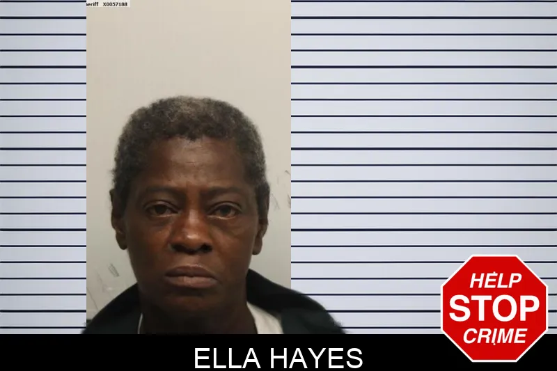 Ella Hayes mugshot