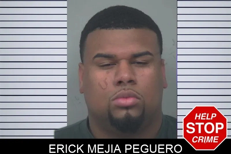 Erick Mejia Peguero mugshot