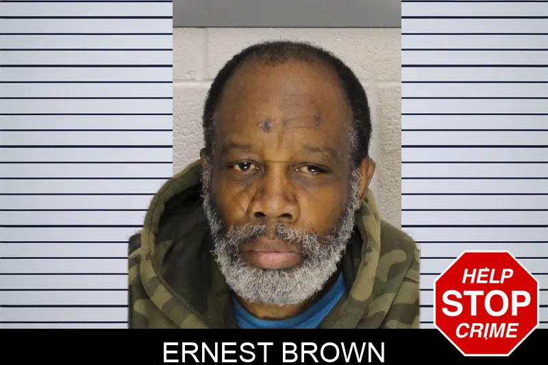 Ernest Brown mugshot – Cobb County , Georgia Ernest Brown mugshot