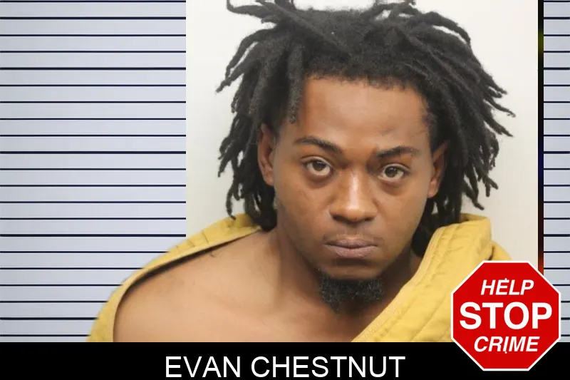 Evan Chestnut mugshot
