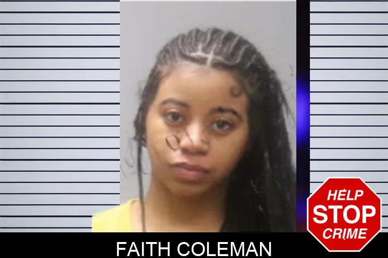 Faith Coleman Mugshots