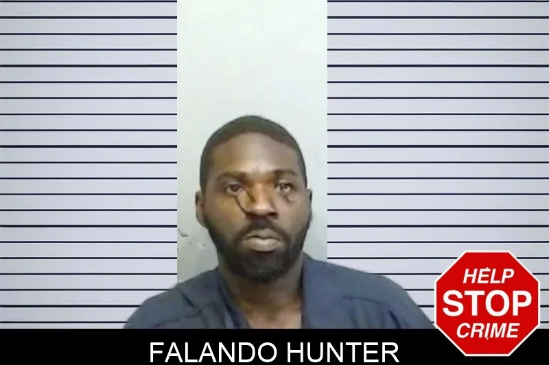 Falando Hunter mugshot